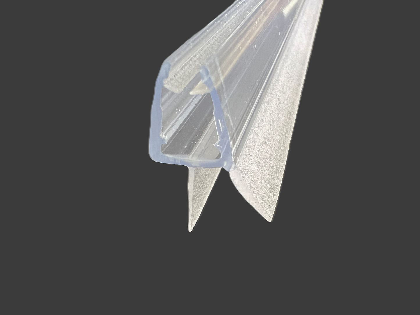 neu: Schleiflippendichtung für Duschtür mit Wasserabweiser u. Schleiflippe unten, für 5 u. 6 mm, Art.Nr. 424