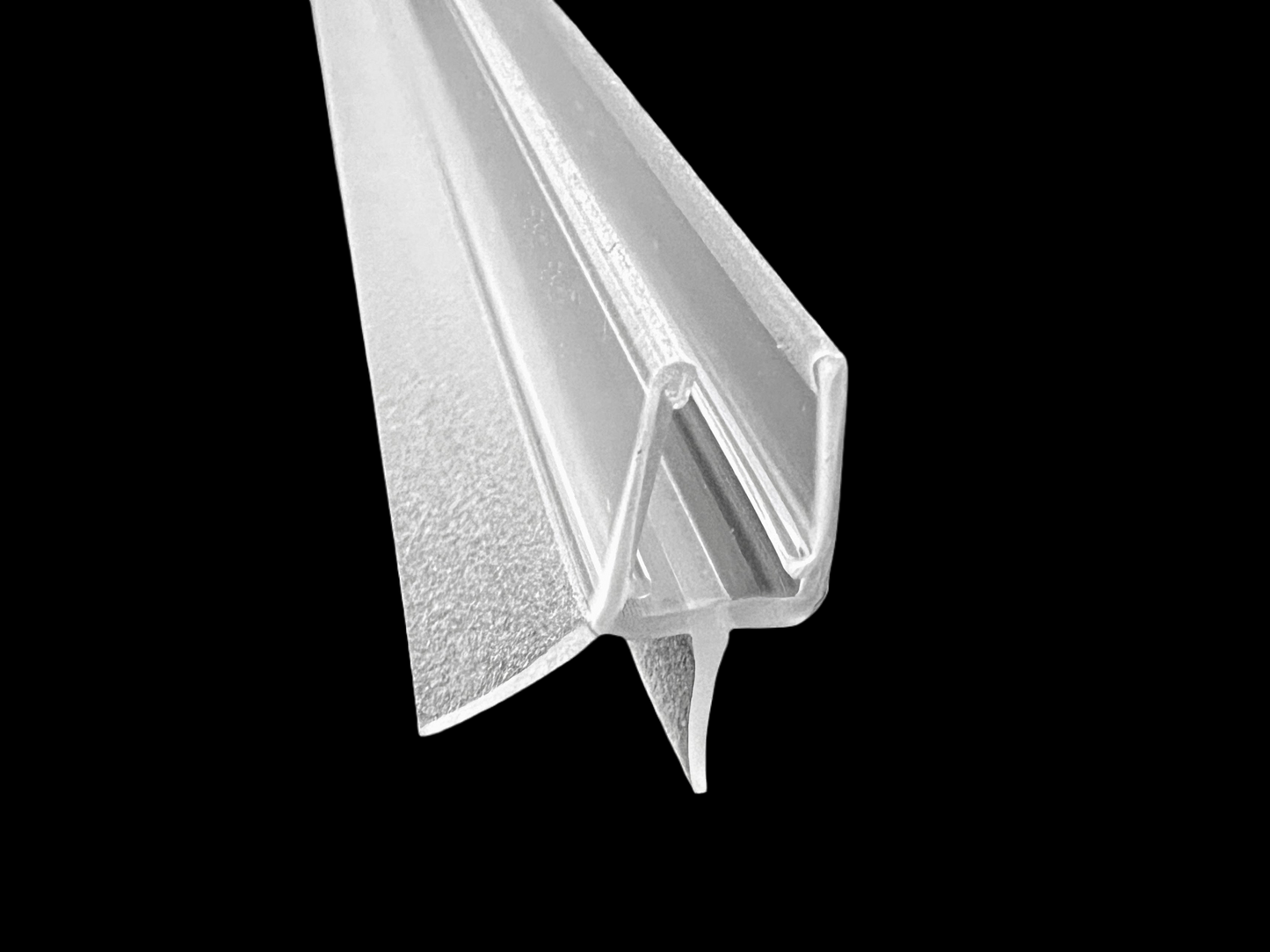 Schleiflippendichtung mit Abtropfleiste, für Lücken von 11 - 14 mm, Art.Nr. 5102