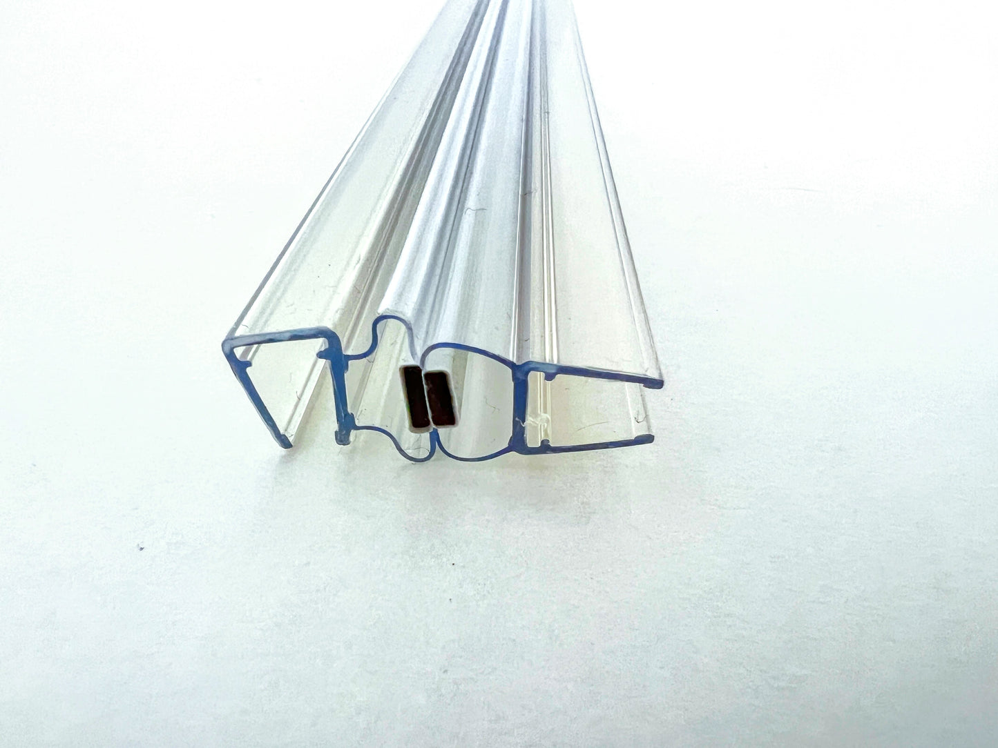 Magnetdichtung 90° Ecke für Pendeltüren nach innen u. außen öffnend (2-er Set), Art.Nr. 6042