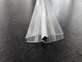 Magnetdichtung 180° fluchtend mit 45° schrägem Magnetstreifen, Art.Nr. 6072 (6082)