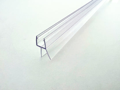 Schleiflippendichtung mit Wasserabweiser u. Schleiflippe unten, für Lücken von 12 - 24 mm, Art.Nr. 009A2