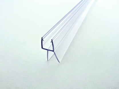 Schleiflippendichtung mit Wasserabweiser u. Schleiflippe unten, für Lücken von 12 - 24 mm, Art.Nr. 009A2