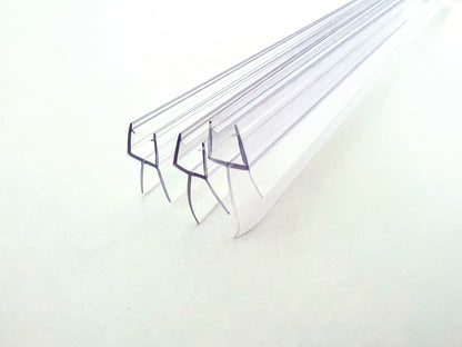 Schleiflippendichtung mit Wasserabweiser u. Schleiflippe unten, für Lücken von 12 - 24 mm, Art.Nr. 009A2