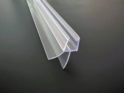 Schleiflippendichtung mit Wasserabweiser u. Schleiflippe unten, für Lücken von 12 - 24 mm, Art.Nr. 009A2