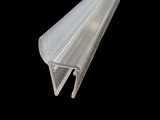 Lippendichtung 135° für Scharnierseite der Fünfeckdusche (Spaltdichtung), für Lücken von 5 - 7 mm, Art.Nr. 5071