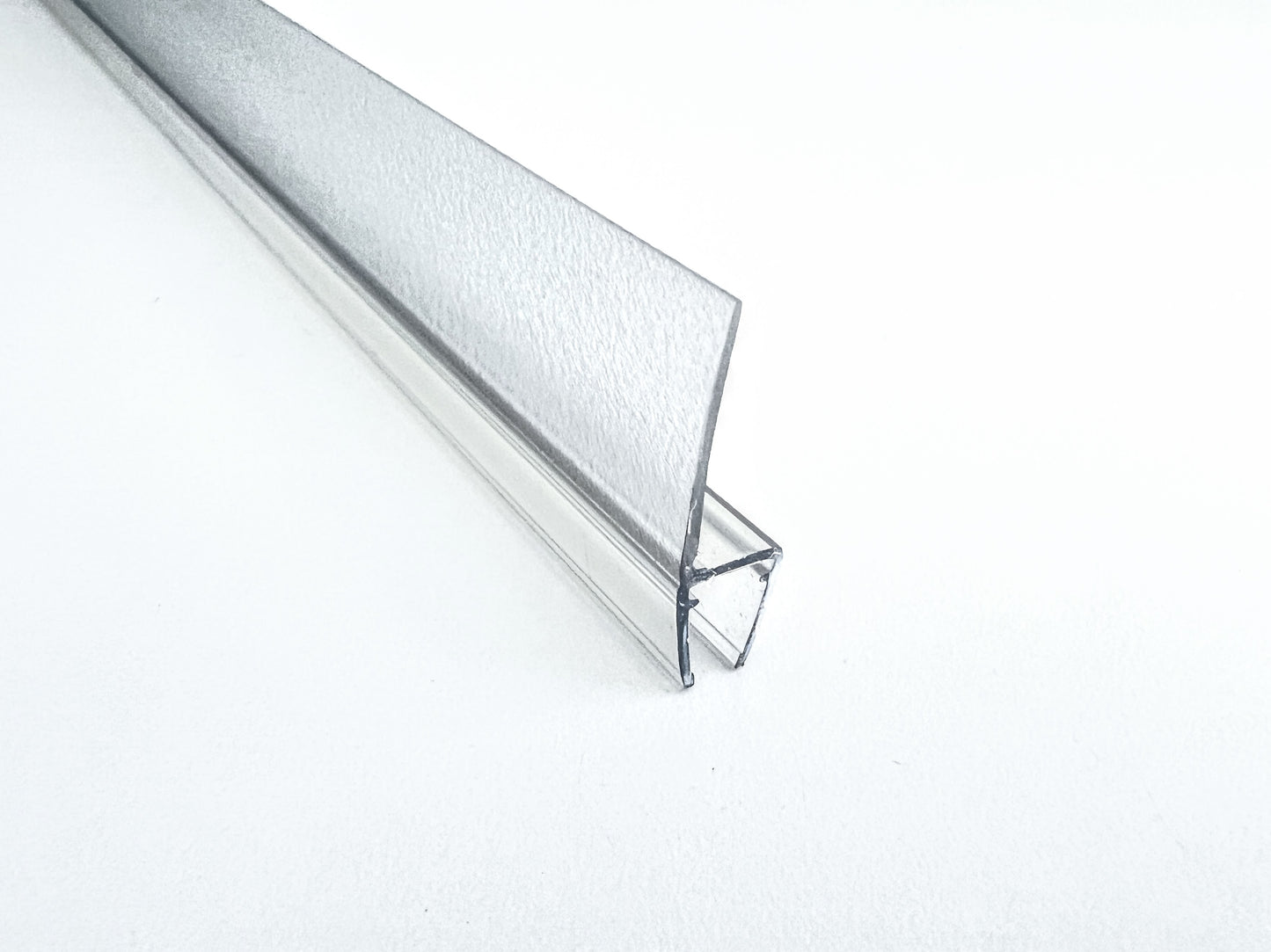 Lippendichtung 180° für fluchtende Türen, mit langer Dichtfahne, für Lücken von 13 - 23 mm, Art.Nr. 5091