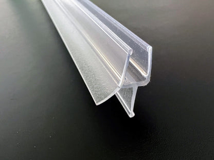 gebogene Dusch-Türdichtung  mit verstärkter Dichtlippe, für Lücken von 15 - 17 mm, Art.Nr. 5101.550