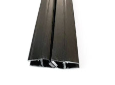 schwarze Tür-Magnetdichtung 180° - 6052 (6062)-B