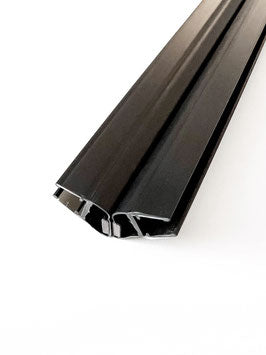 schwarze Tür-Magnetdichtung 135° (1 Paar), Art.Nr. 6052/6062-B