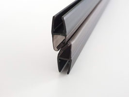 schwarze Tür-Magnetdichtung 180°, Art.Nr. 6072-B (6082-B)