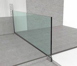 Fliesen-U-Winkelprofil, Aluminium silber matt; Typ PP-TGU12/14