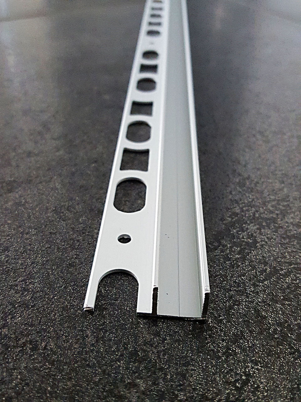 Fliesen-U-Winkelprofil, Aluminium silber matt; Typ PP-TGU12/14