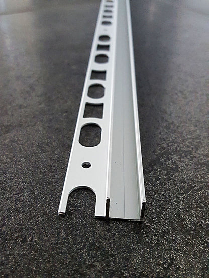Fliesen-U-Winkelprofil, Aluminium silber matt; Typ PP-TGU12/14