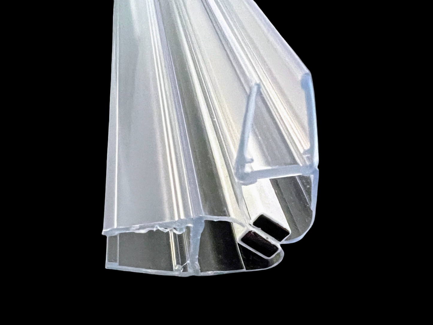 Magnetdichtung inkl. Magnetstreifen 2x45° als 90° Ecke (2-er Set als Paar), Art.Nr. 6072/6082