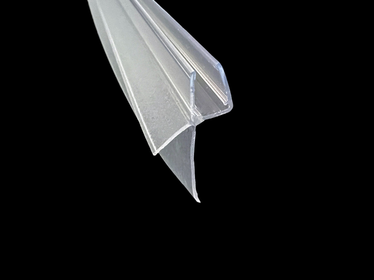 Duschtürdichtung für unten als Alleskönner mit anpassbarer 30 mm langer Lippe, Art.Nr. 5160