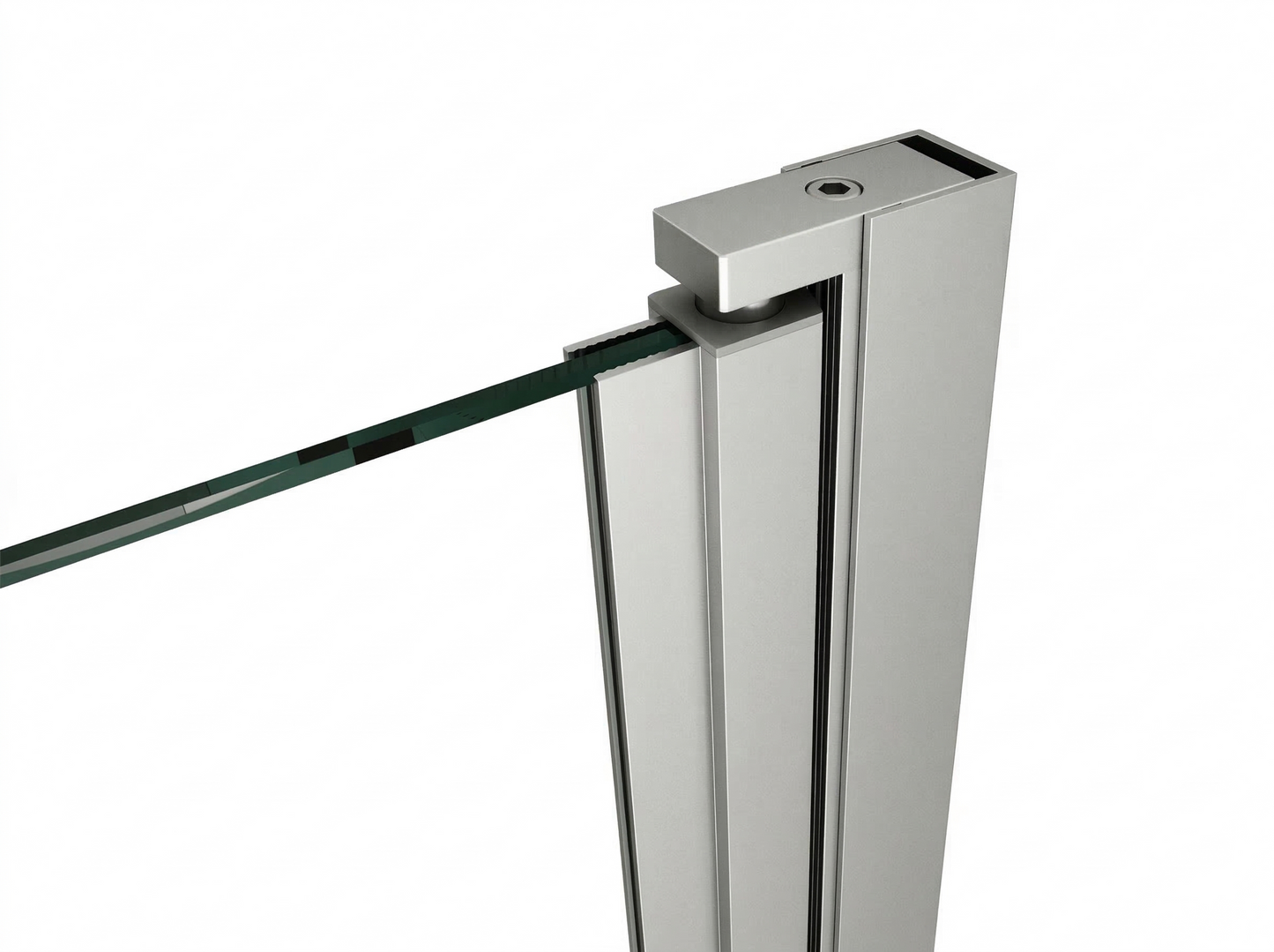 drehbares Duschtür-Wandprofil, Typ Emily, Artikel-Nr.: 41.0901.200