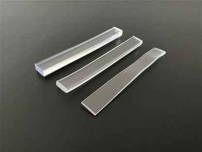 transparente Unterlagen für rahmenlose Glasduschen