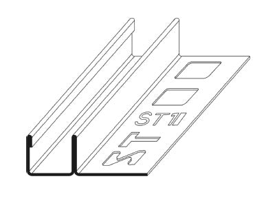 Fliesen-U-Winkelprofil "Slimline"; Edelstahl matt geschliffen K220 (gebürstet); Art.Nr. U-E-K220