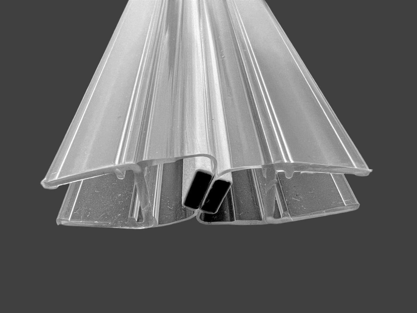 Magnetdichtung 180° fluchtend mit 67° schrägem Magnetstreifen (2-er Set), Art.Nr. 6052 (6062)